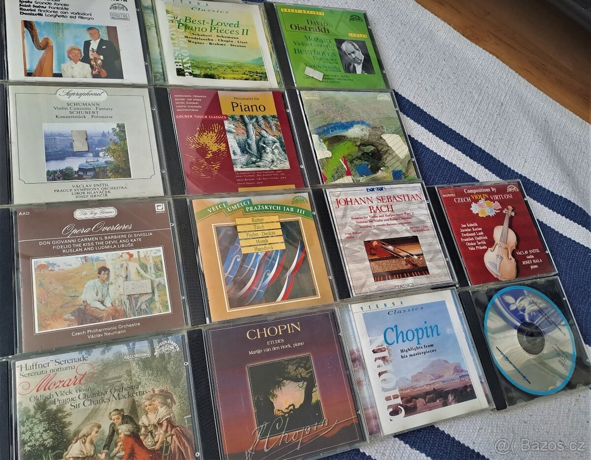 Prodám staré CD vážná hudba