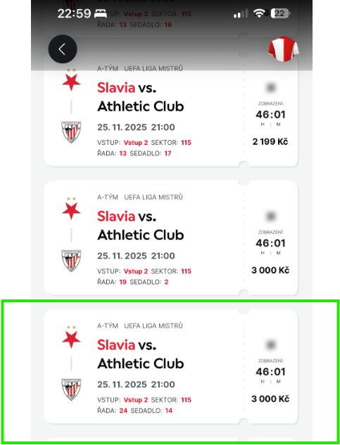 Slavia - Bilbao