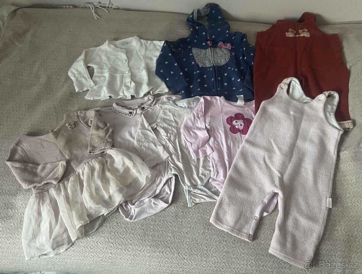Set oblečení pro holku vel. 80/9-12 měs