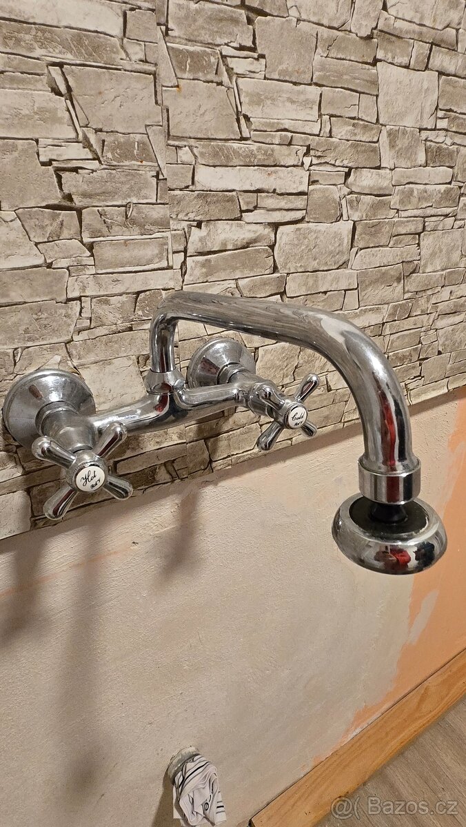 Kuchyňská baterie retro, hezká, zachovalá