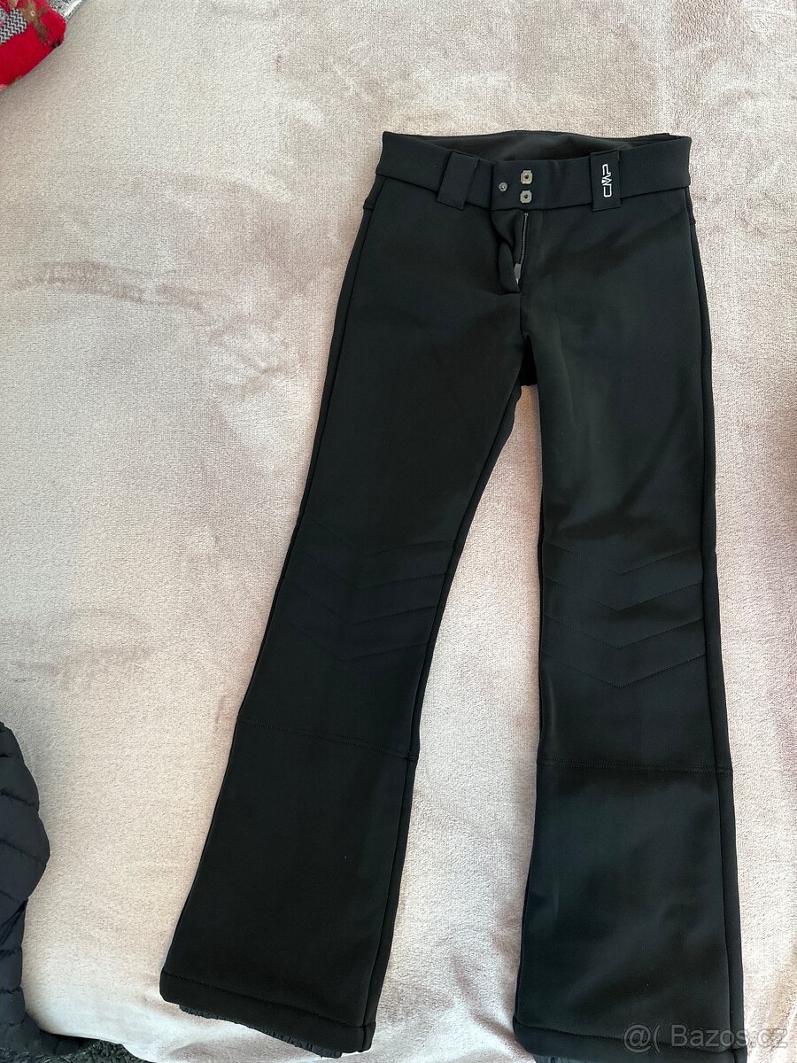 CMP stretch kalhoty lyže černé nové XS dámské