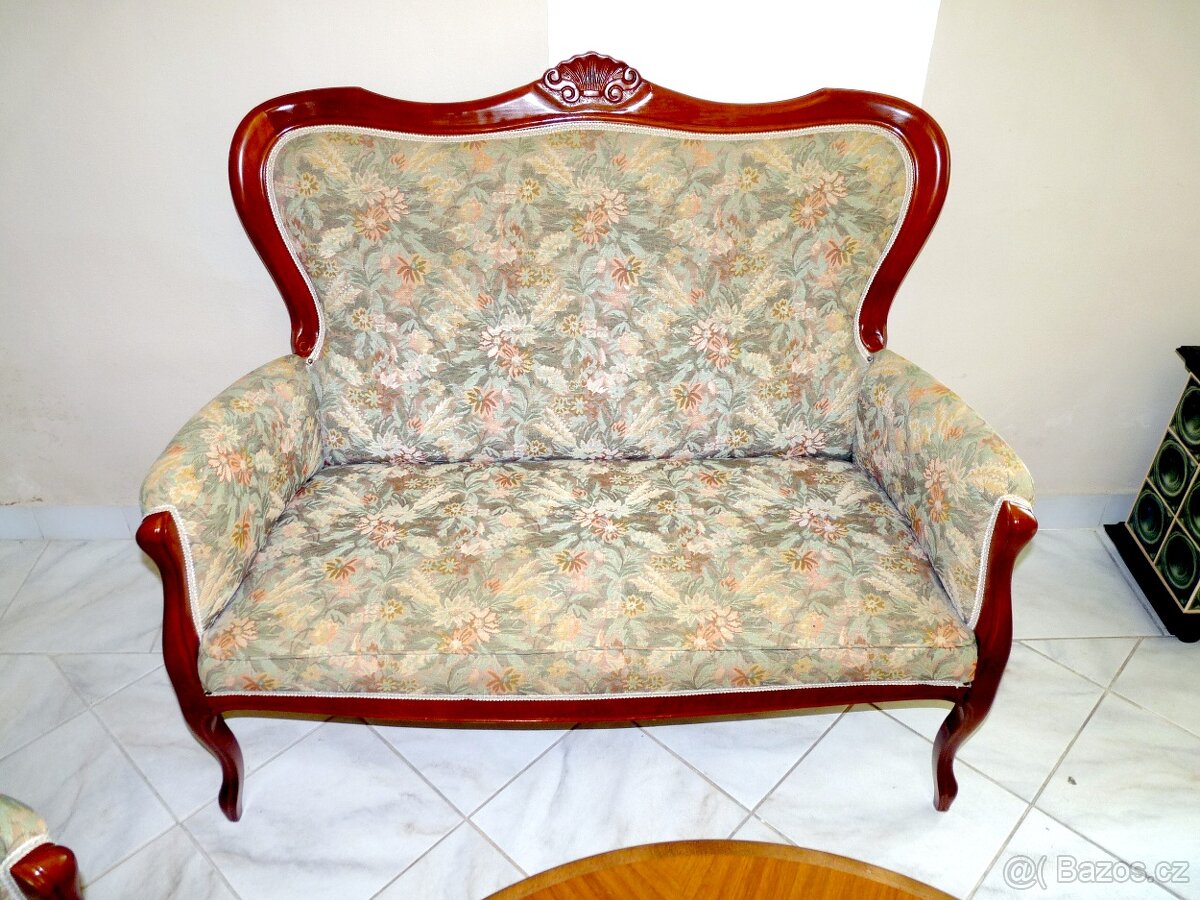 sedací souprava 2+1+1 baroko