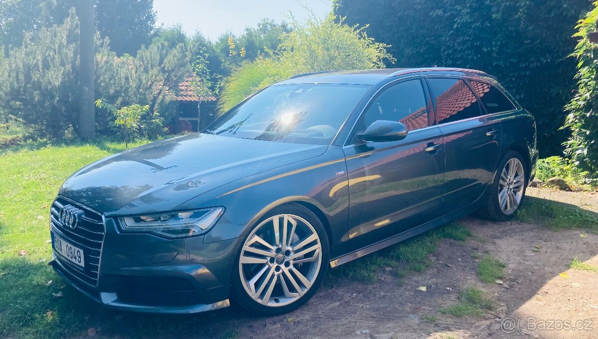 Audi A6 S-line, 3.0 TDi, rok 2016, velmi pěkná Avant