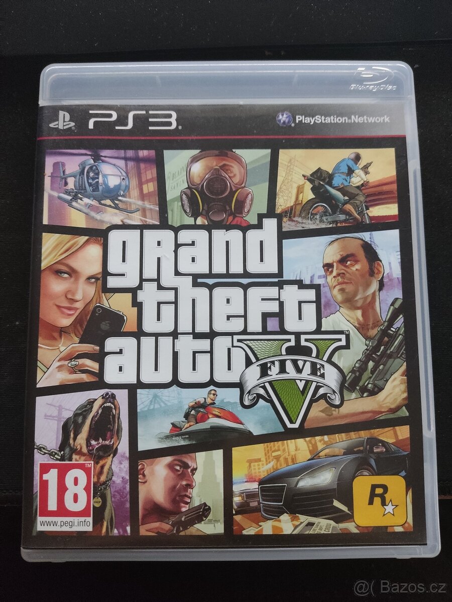 GTA 5 + Mapa PS3