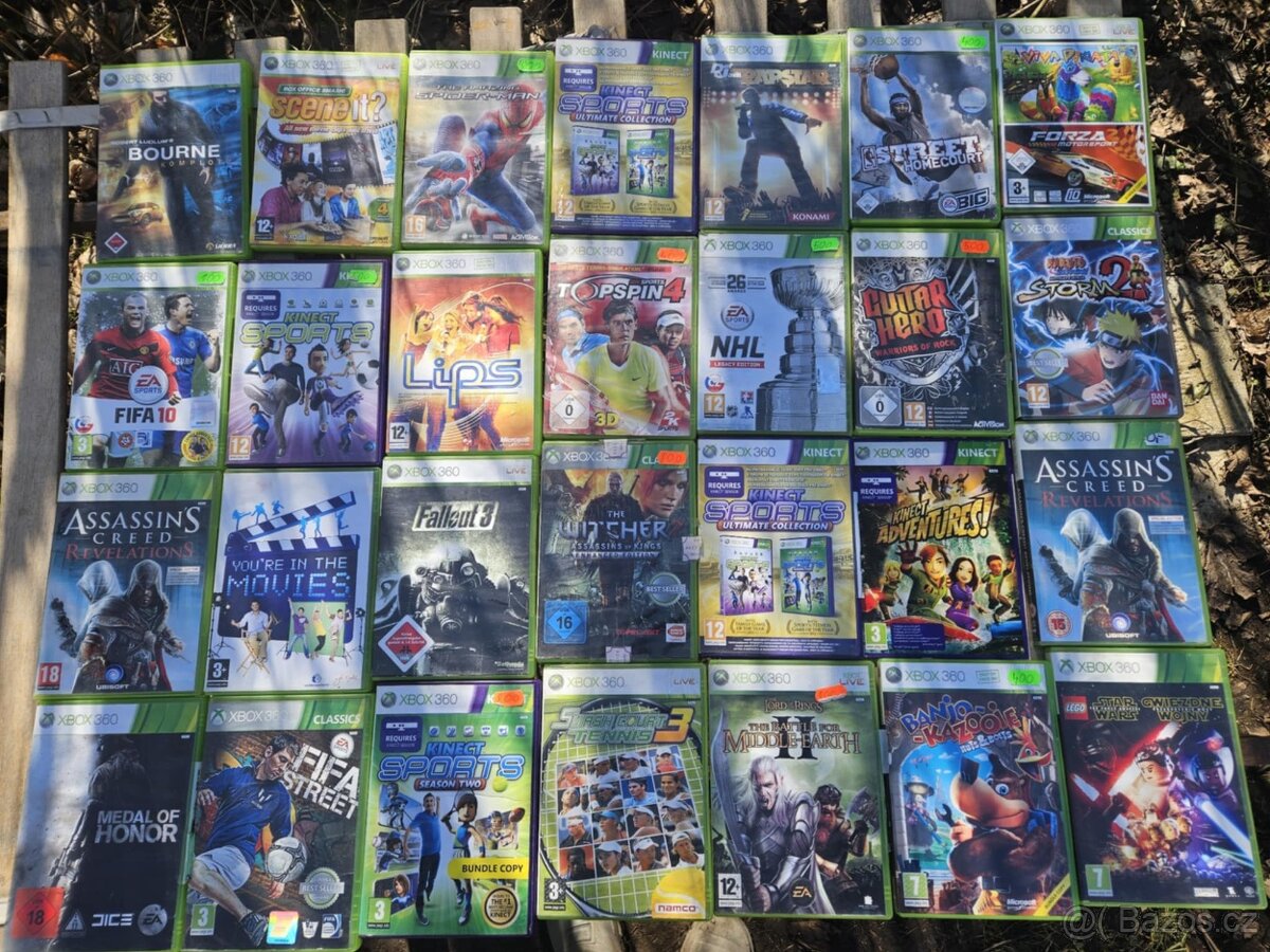 Hry na xbox 360 a xbox classic