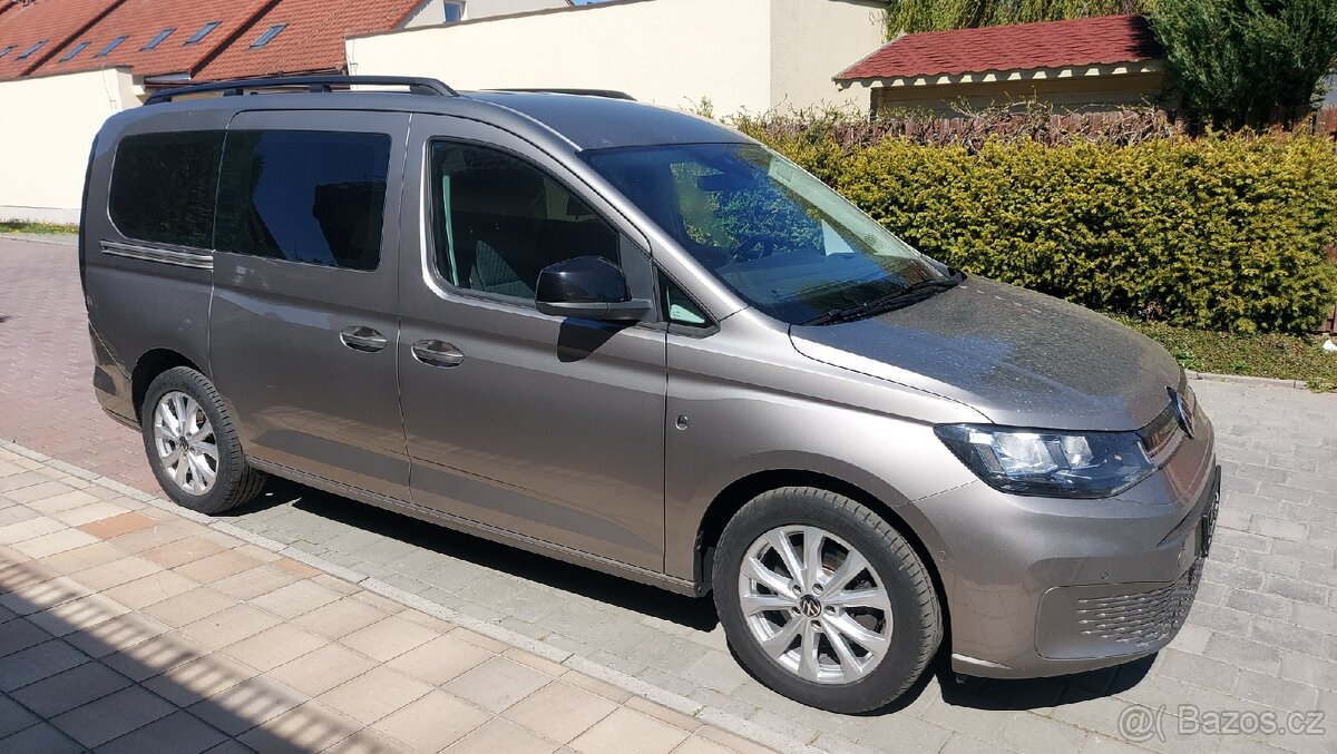 VW caddy maxi 2021 DSG automat 151tis km 1,5d HUD display