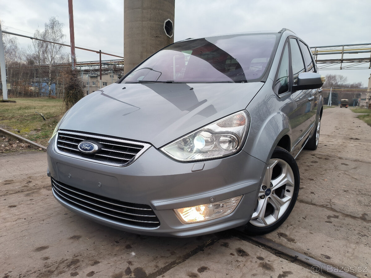 Ford Galaxy III 2.2TDCI 129KW,Titanium,manuál,7míst,2010,18"