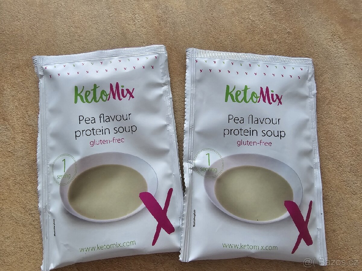 Ketomix proteinová polévka s hráškovou příchutí