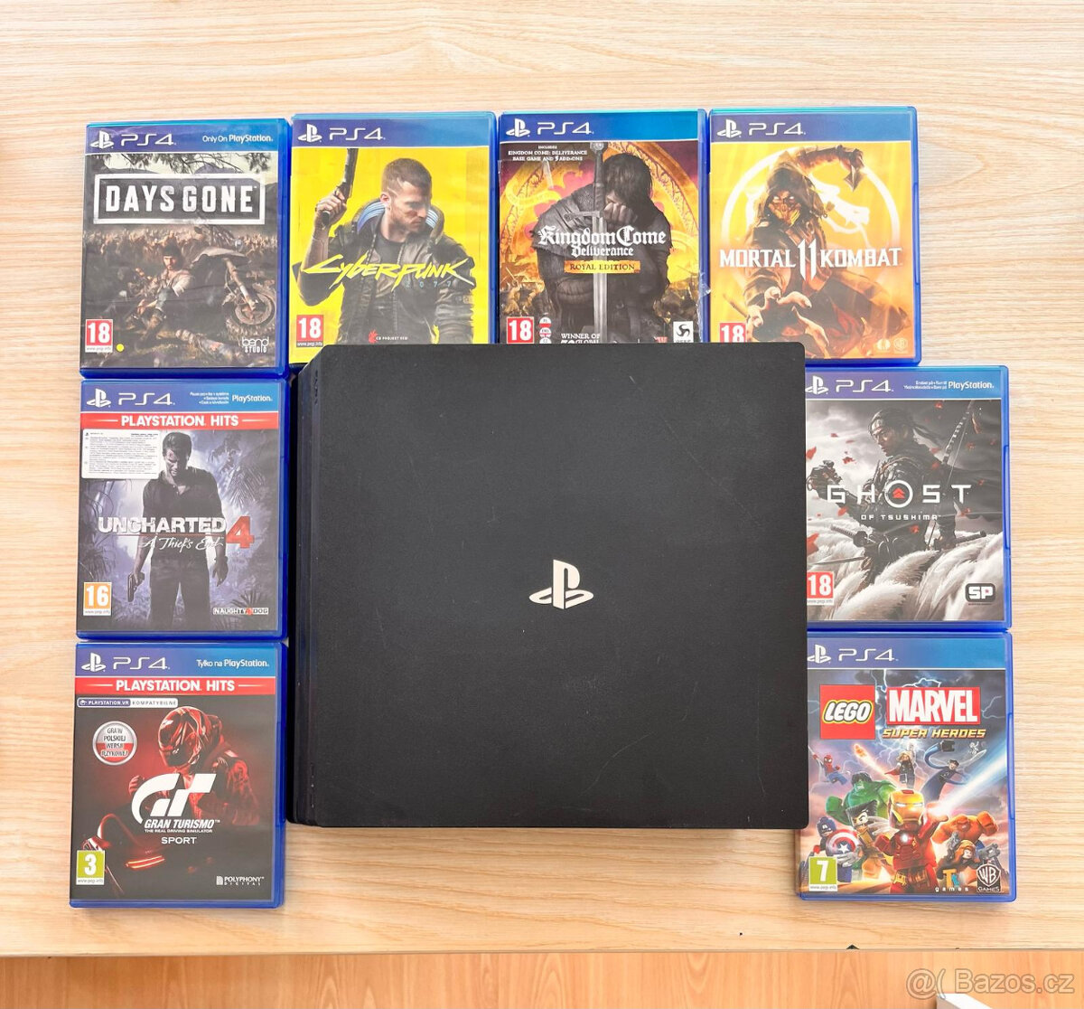 PS4 Pro + 8 her