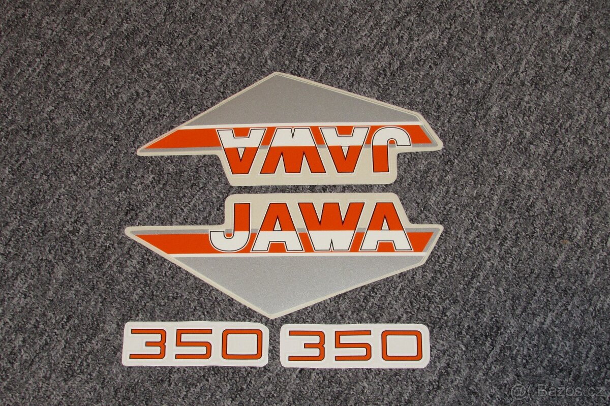 Jawa 350 639 sada samolepky