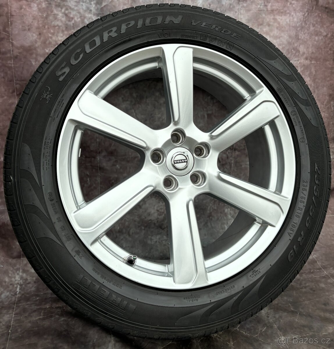 Originální Alu kola Volvo XC90 235/55/19 letní