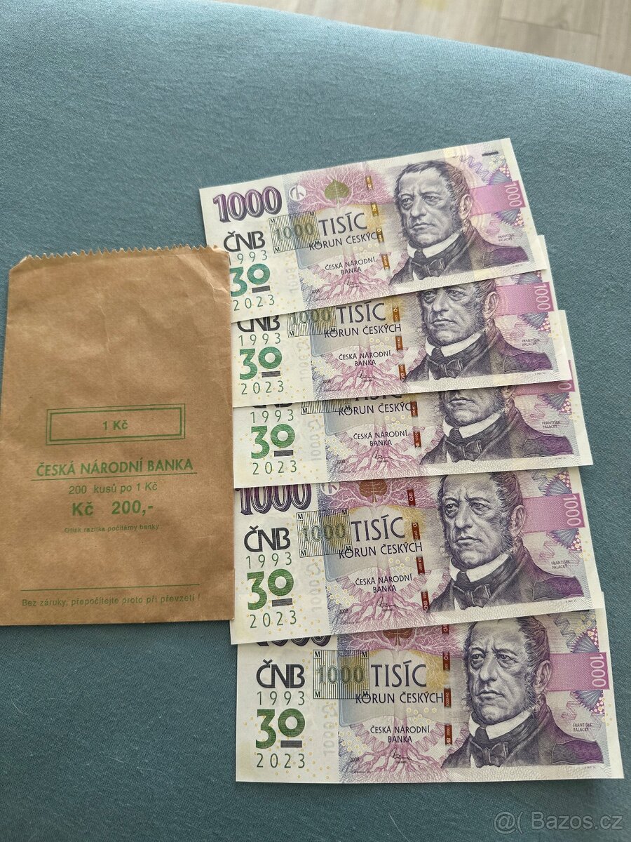 Bankovka 1000kč