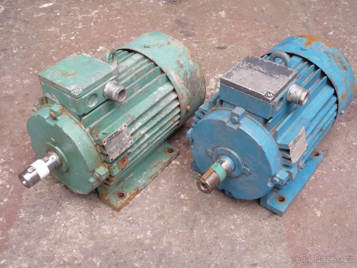 elektromotor Mez Mohelnice 380V/2,2kw/1400 ot./min