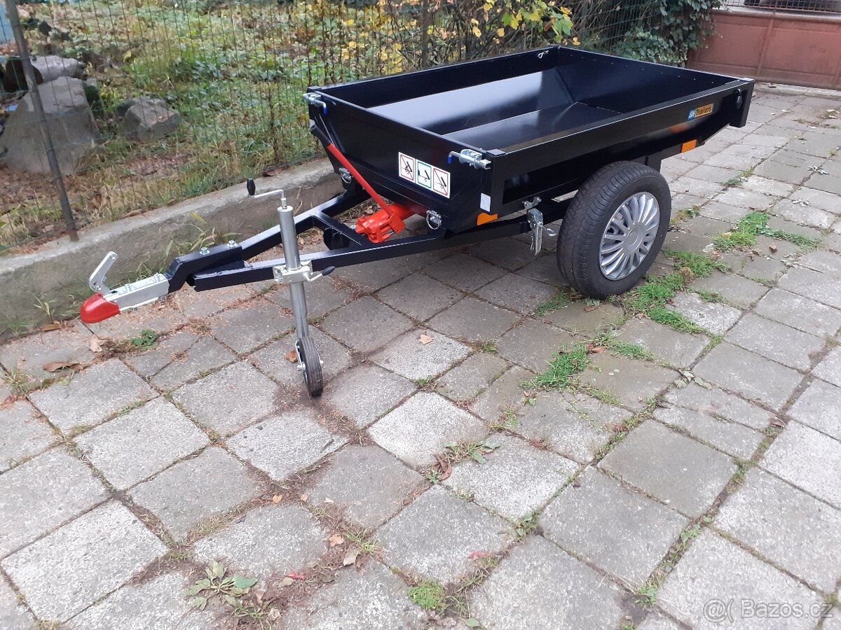 Přívěsný vozík nejen za čtyřkolku (zamluvený)