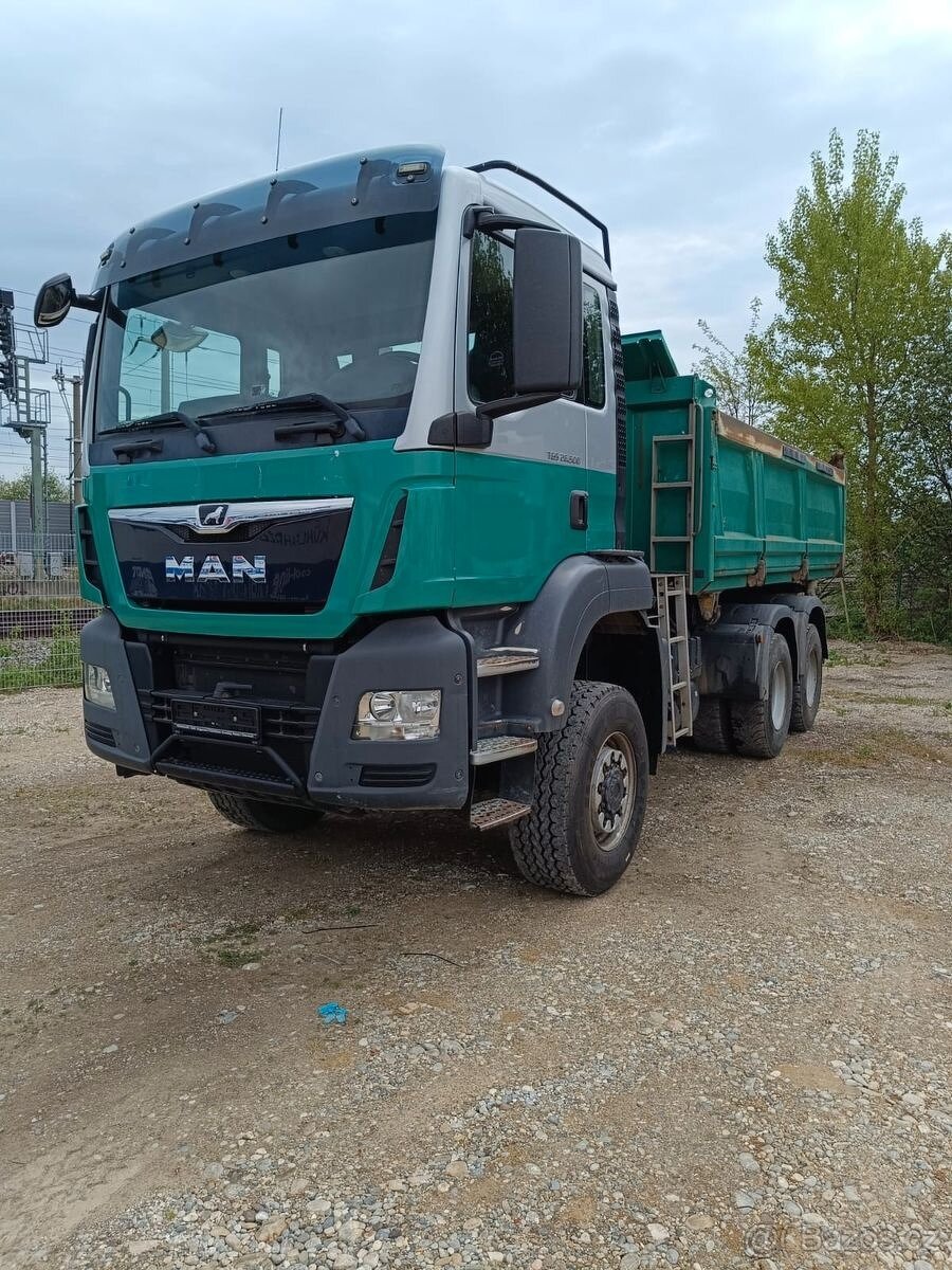 MAN TGS 26.500 - 6x6 – Meiller S3 + Bordmatik – EURO 6