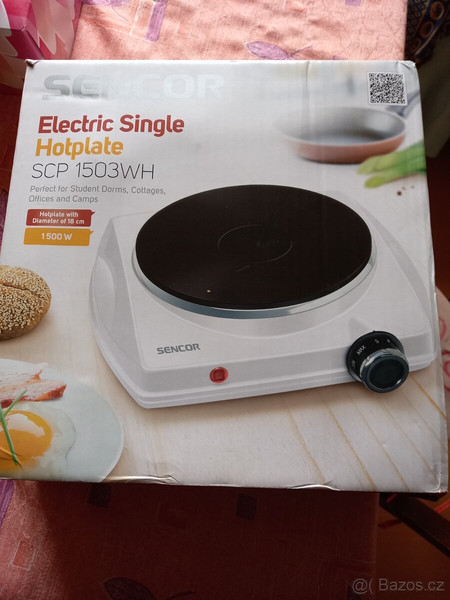 Elektrický jednoplotynkovy vařič