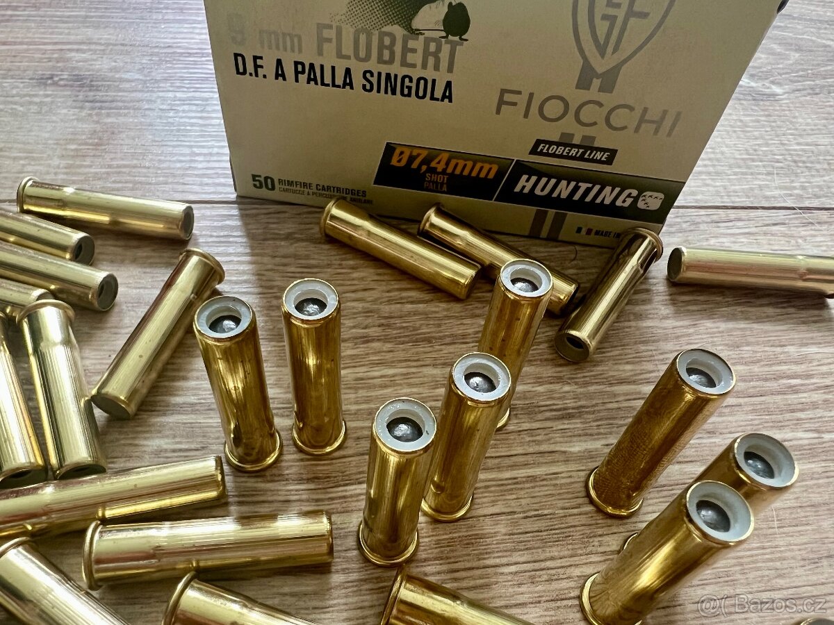 Náboje Flobert 9mm SLUG bez ZP