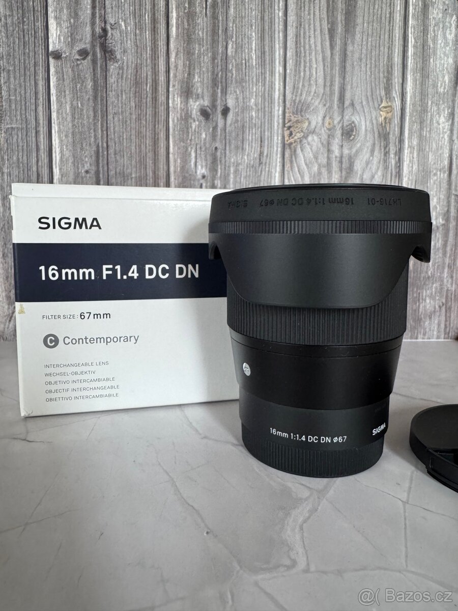 Sigma 16mm f/1.4 DC DN Sony E