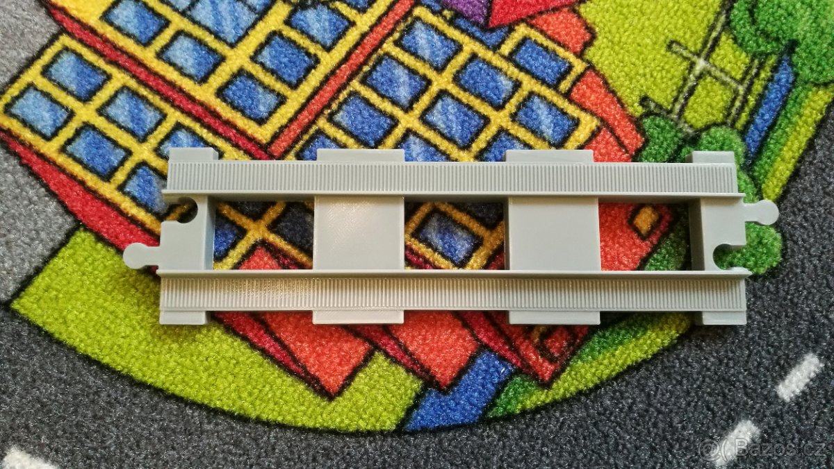 Duplo vlak, kolej rovná dlouhá