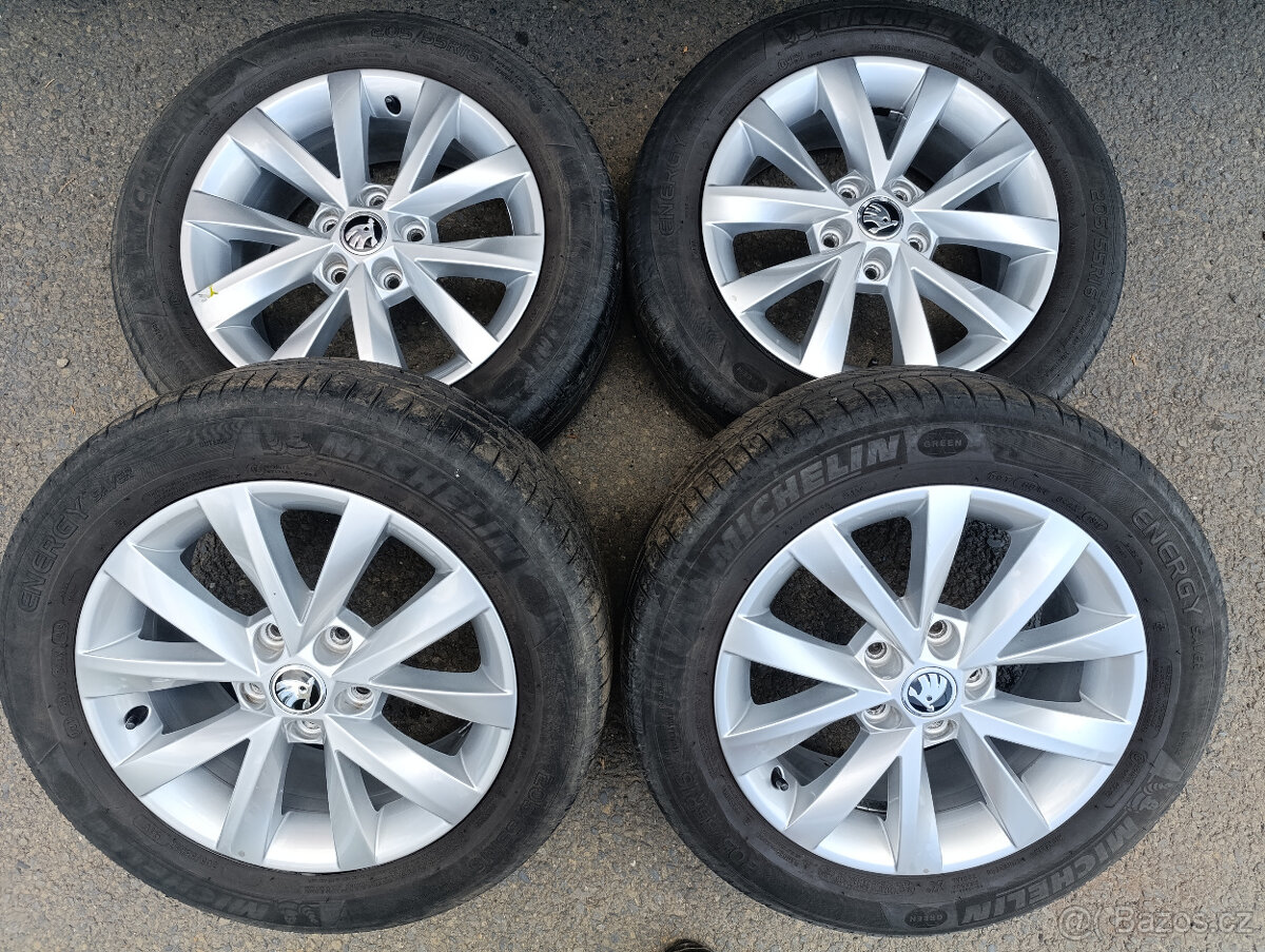 5x112 Škoda Octavia 6,5Jx16" ET46 alu disky