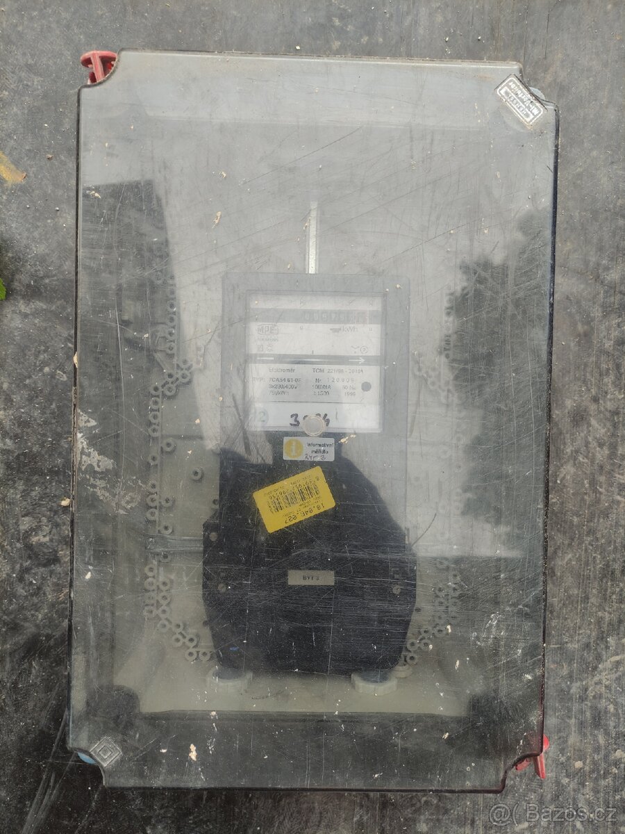 Elektroměr odečet