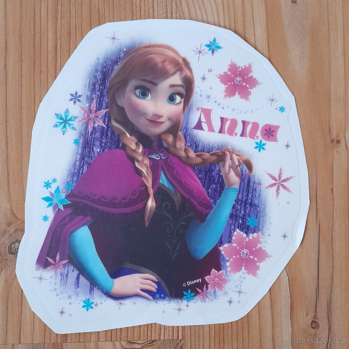 Samolepka na zeď Anna Ledové království- NOVÁ