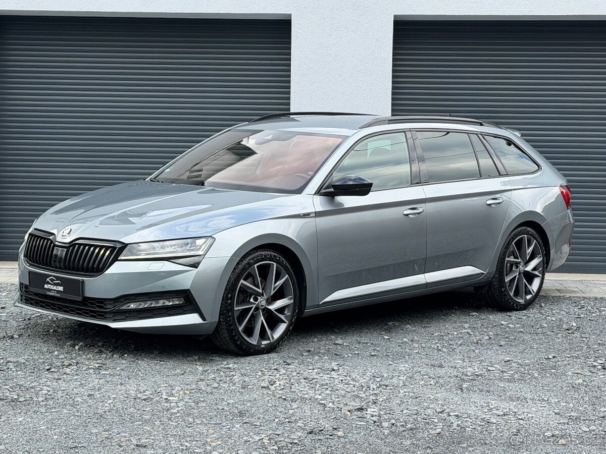 ŠKODA SUPERB SPORTLINE 2.0TDI 147KW TAŽNÉ virtual m2022