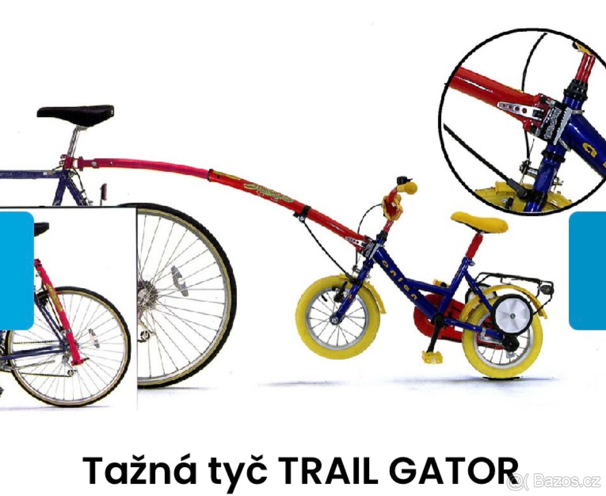 Tažná tyč za kolo