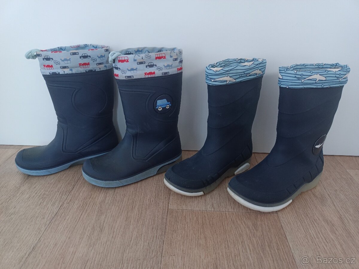 Dětské svítící holínky -vel.26/27