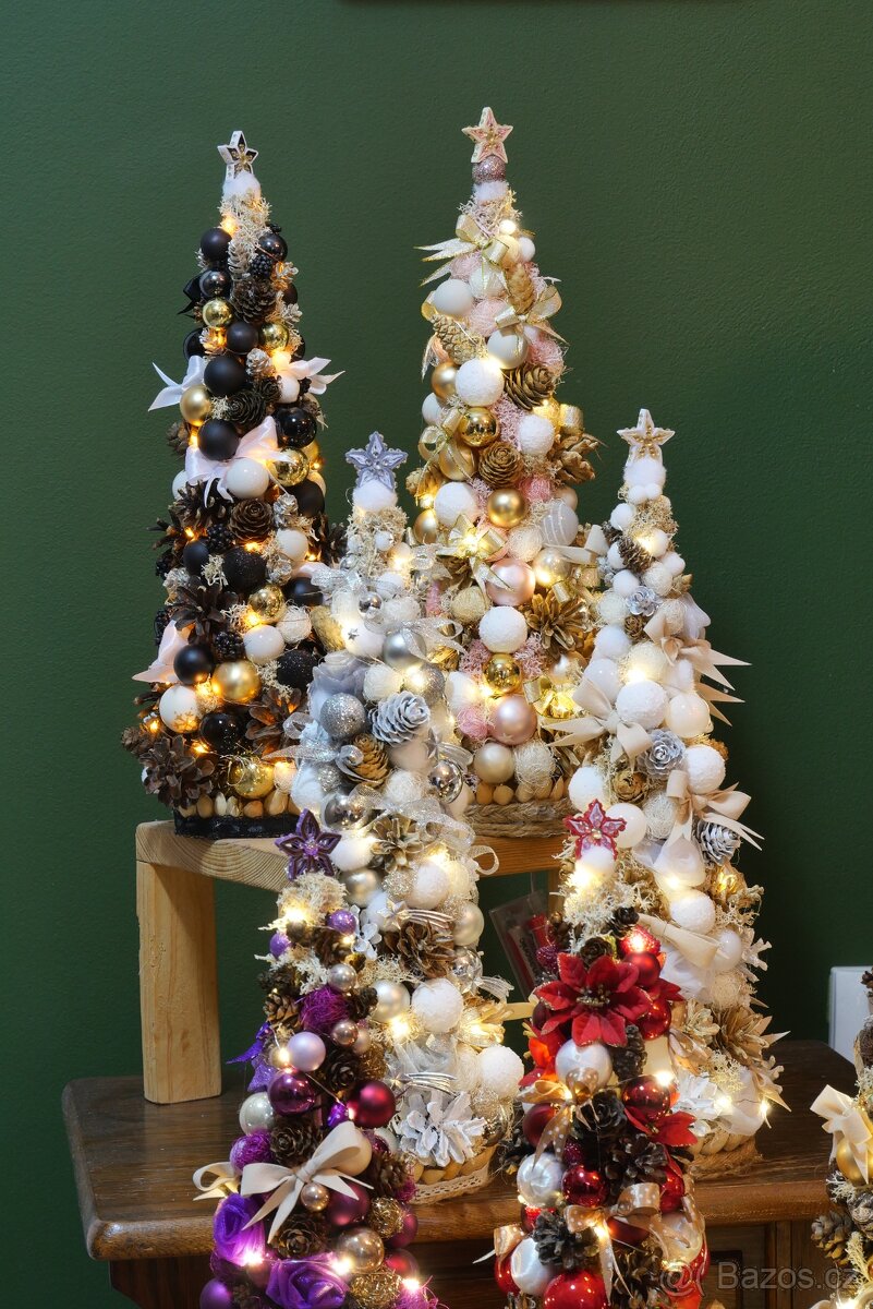 Vánoční stomeček 42cm světelný