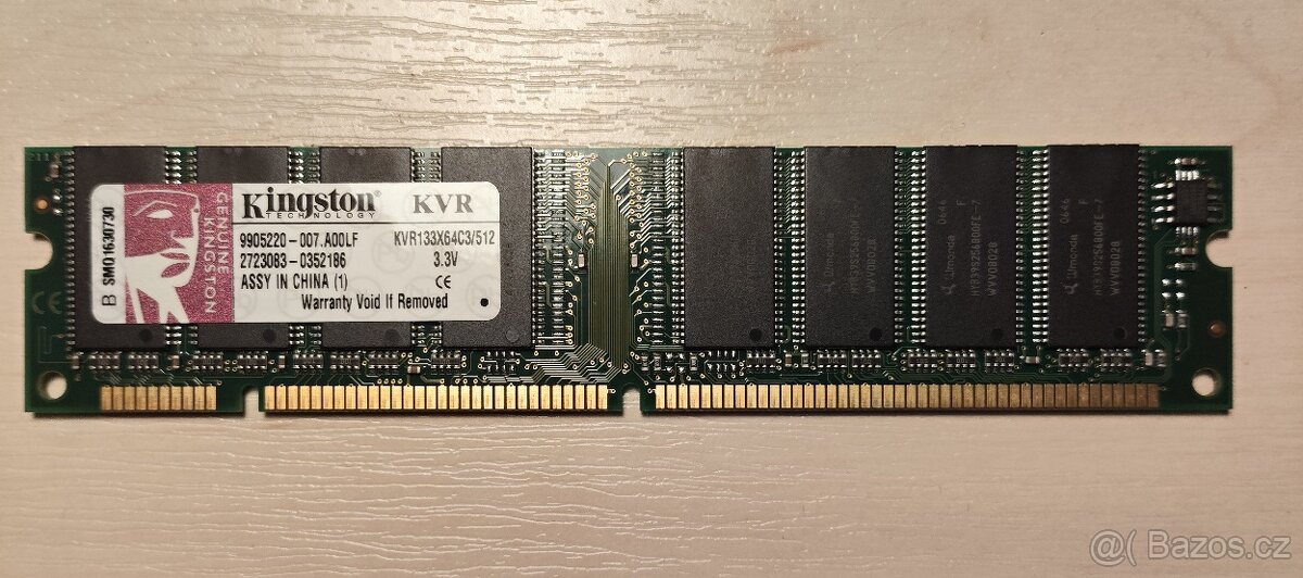 RAM SDRAM Kingston 512MB