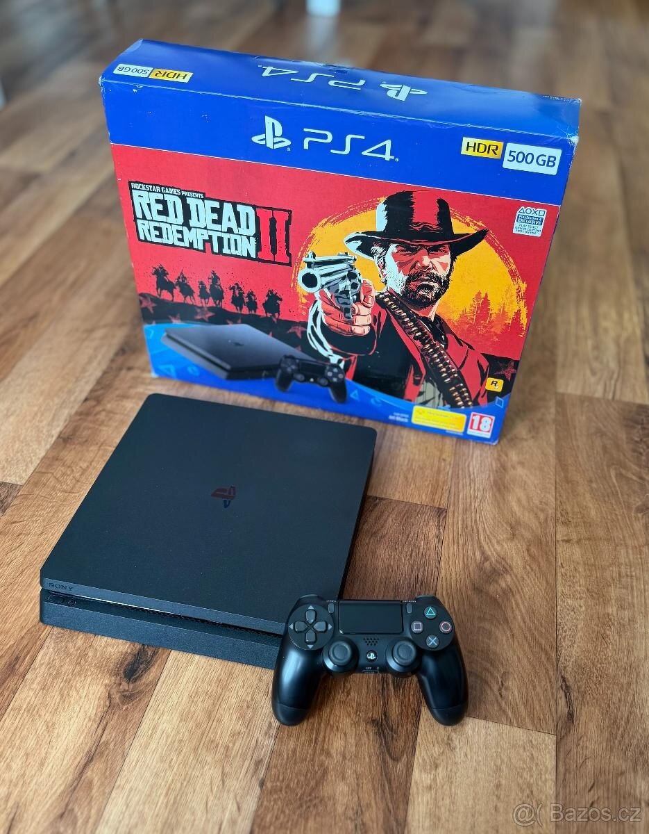 Sony Playstation 4 Slim (CUH-2216A) 500 GB černá