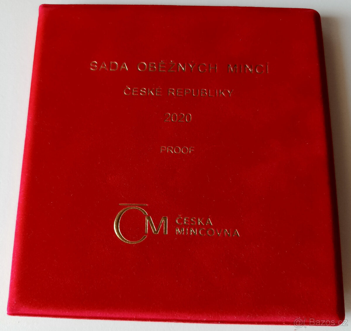 Sada mincí ČR 2020 proof v semišovém obalu
