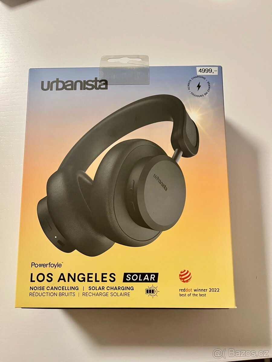 Urbanista Los Angeles solární sluchátka NOVÁ