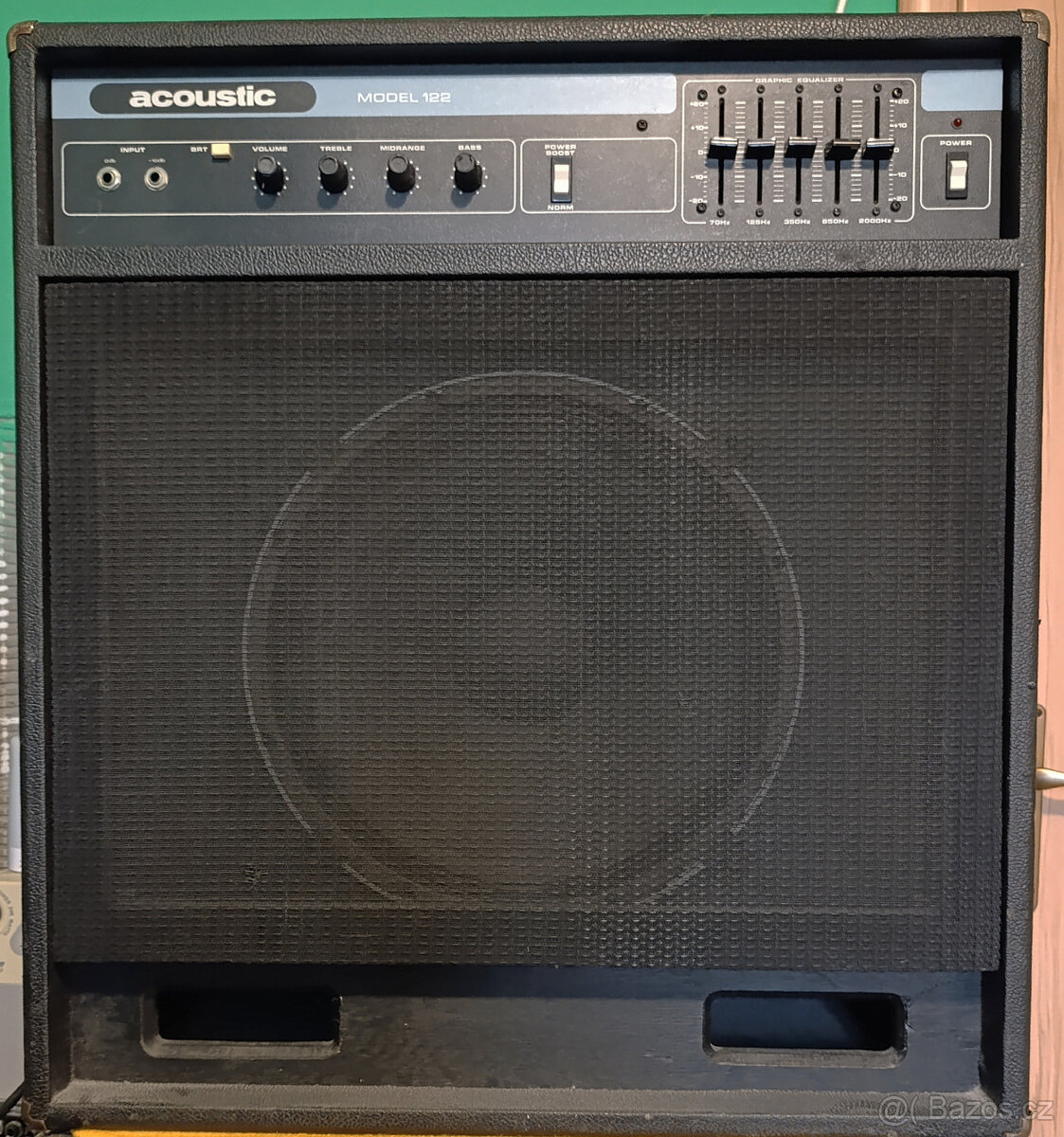 PREDÁM BASS KOMBO ACOUSTIC MODEL 122 125W cca 75-78   1x15