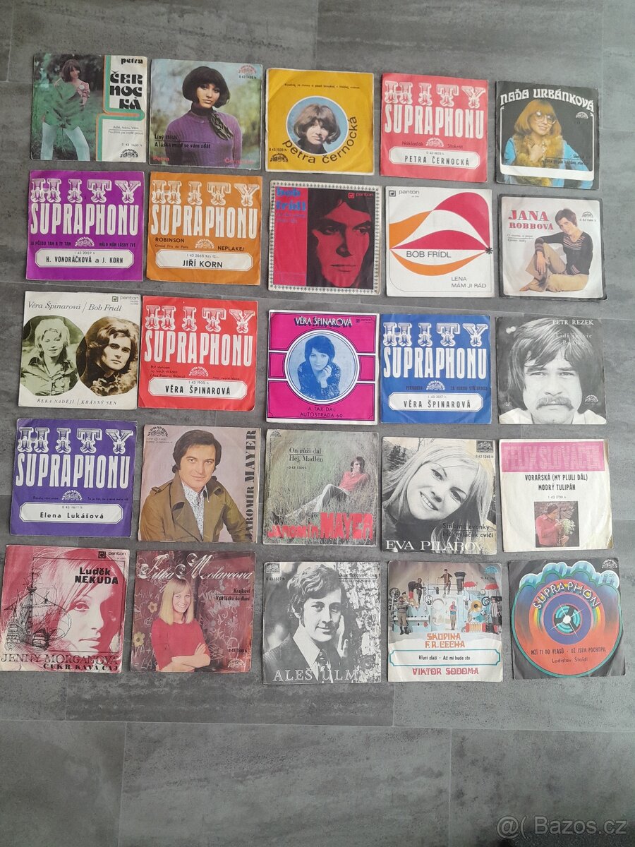SP desky cca 70.léta