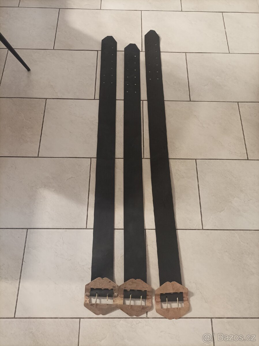 Kozeny krampus opasek