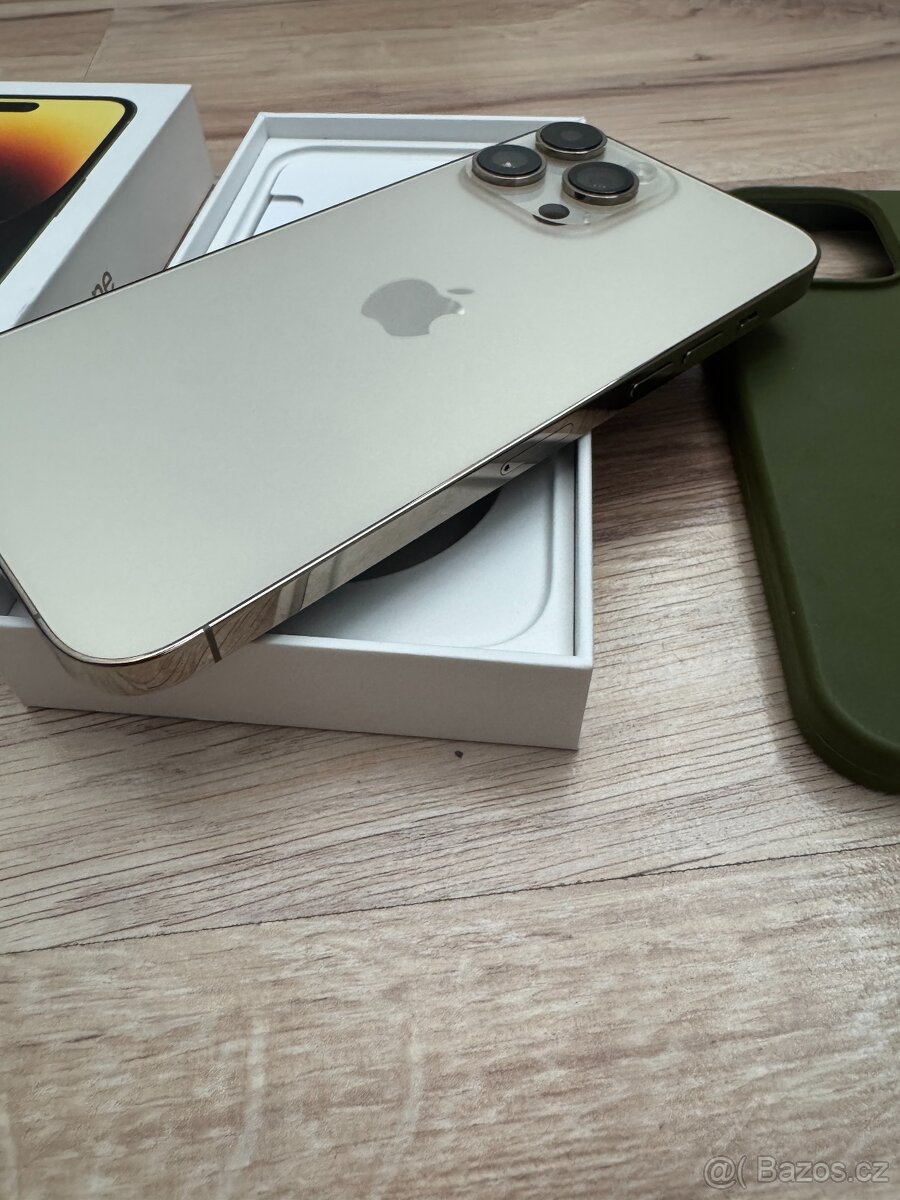 iPhone 14 pro max 128gb gold