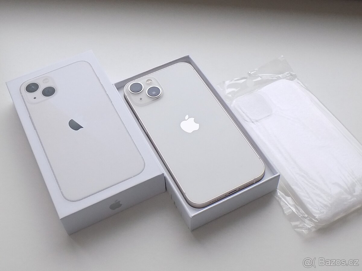 APPLE iPhone 13 128GB White, ZARUKA, TOP