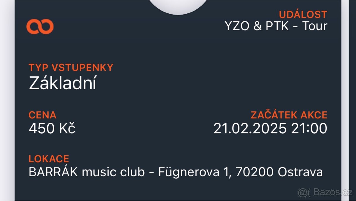 3x lístky yzo a ptk (barrak)