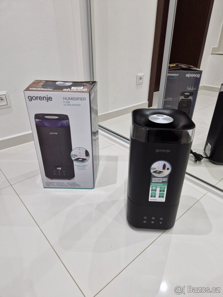 Zvlhčovač vzduchu Gorenje H50B-ORIGINÁLNÍ BALENÍ