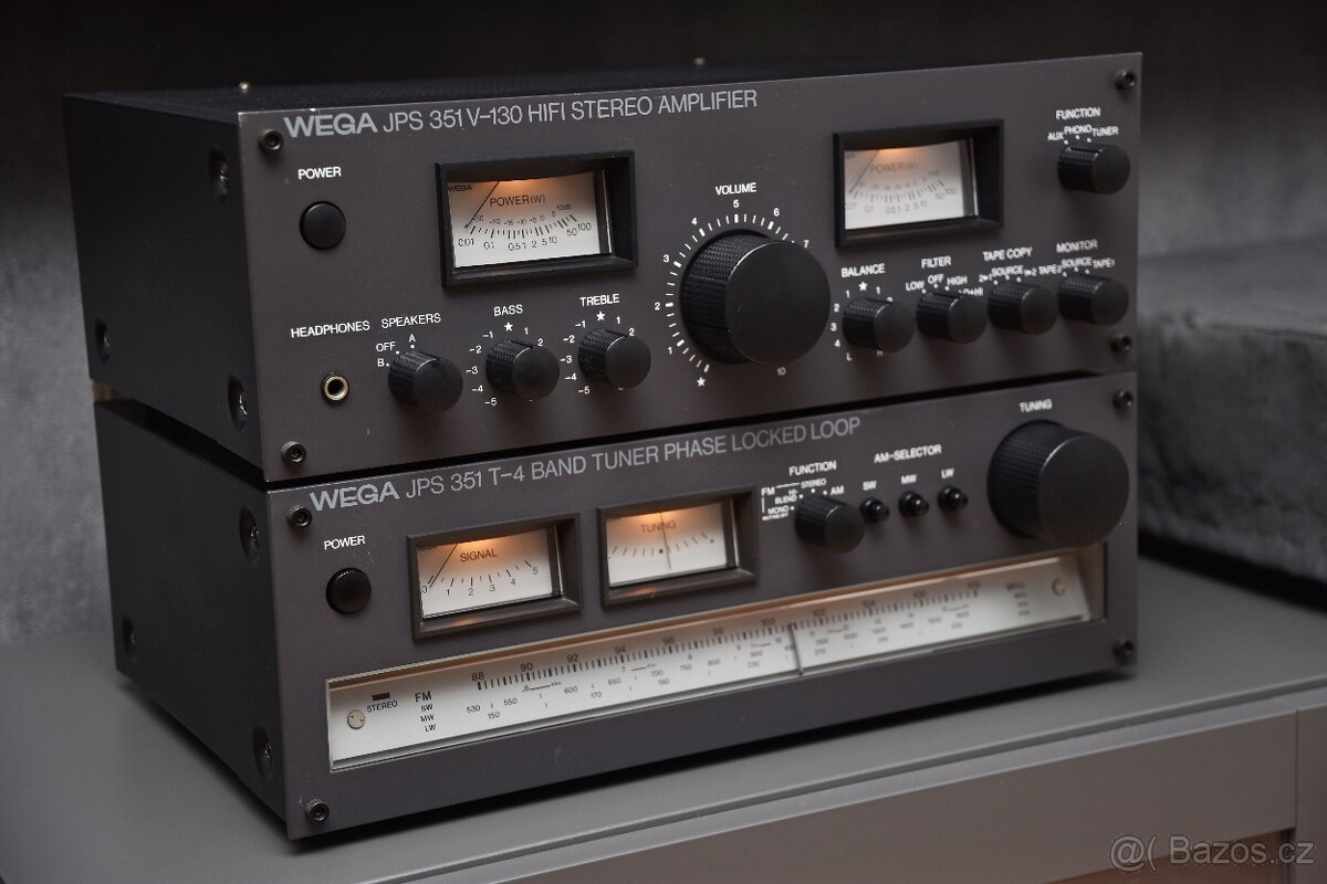 WEGA amp+tuner