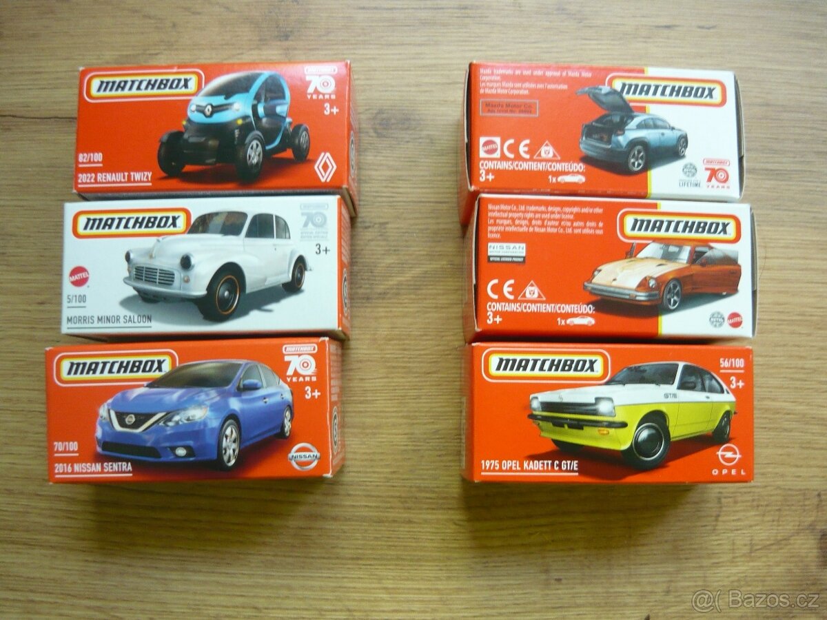 AUTÍČKA MATCHBOX