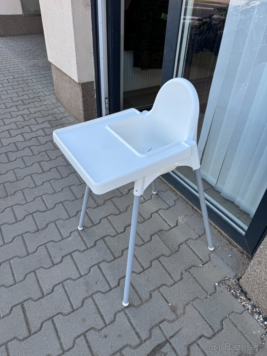 JÍDELNÍ ŽIDLIČKA IKEA BÍLÁ