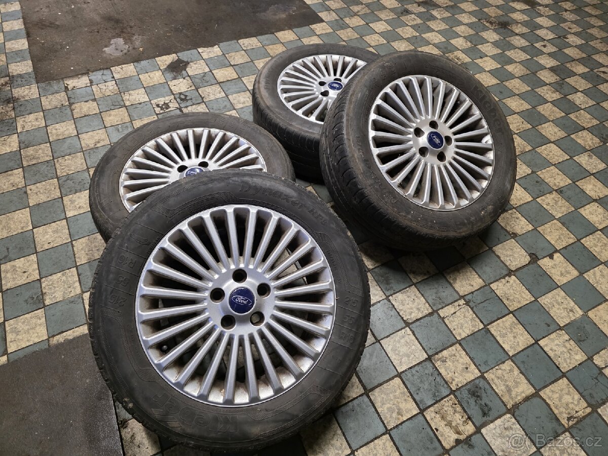 Prodám 4 alu disky 5x108 6,5j r16 originál Ford Mondeo mk4