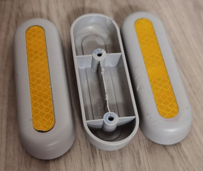 Kryt zadní vidlice šedý pro koloběžku Ninebot Max G30