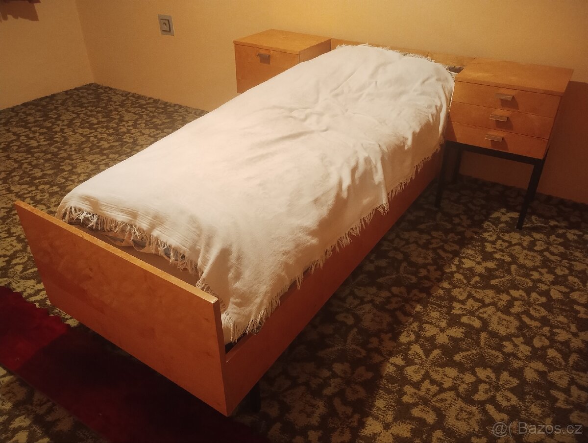 Retro noční stolek 2x