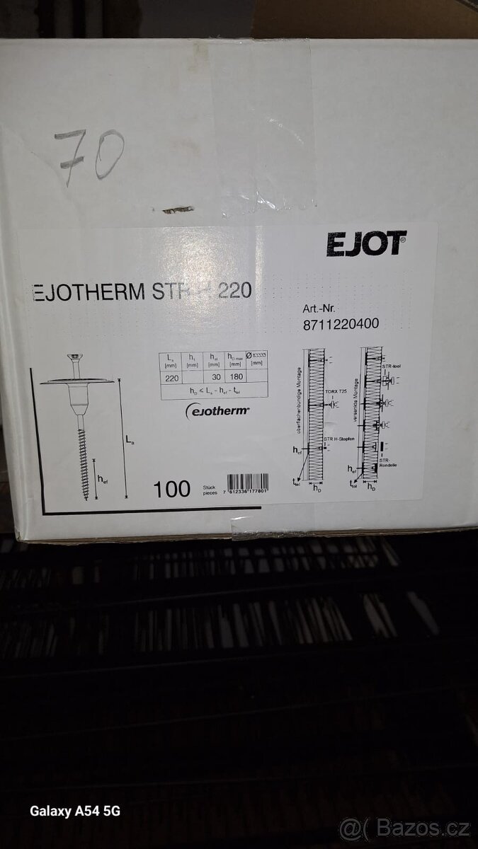 Univerzální držák izolantů Ejotherm STR EJOT