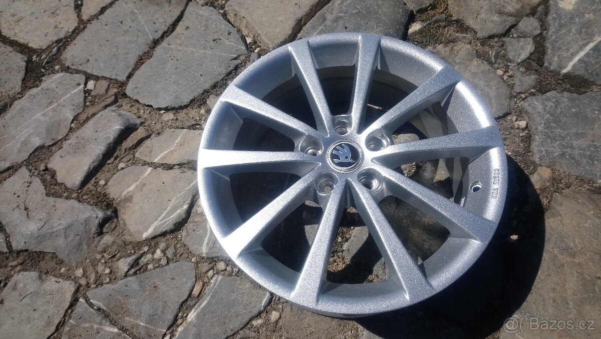 prodám nová al kola 16 17 5x100 na ŠKODA