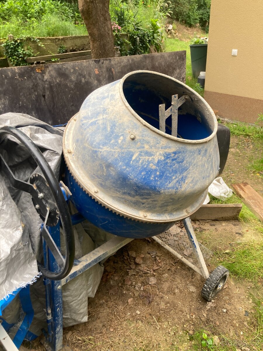 Míchačka Scheppach 230V/160 litrů